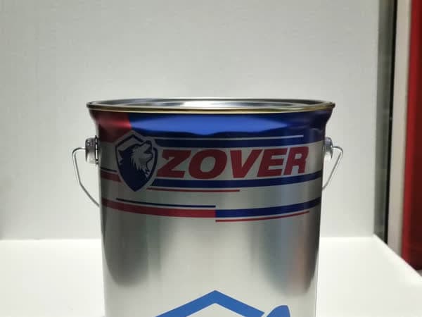 Envase metálico de pintura Zover, marca propia de Pinturas Illfer