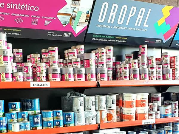 Lineal de esmaltes Oropal en Pinturas Illfer